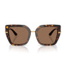 Dolce & Gabbana Sonnenbrille DG4474 502/73 Havana/Dunkelbraun Damen