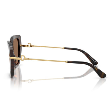Dolce & Gabbana Occhiali da Sole DG4474 502/73 Havana/Marrone Scuro Donna 3
