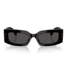 Dolce & Gabbana Okulary Przeciwsłoneczne DG4479 501/87 Czarny/Ciemnoszary Damskie