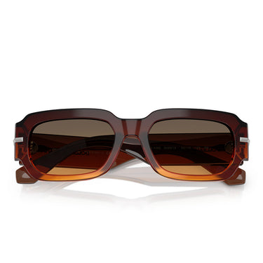 Dolce & Gabbana Occhiali da Sole DG4485 348618 Marrone Striato Sfumato Arancione Sfumato Uomo 5