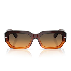 Dolce & Gabbana Occhiali da Sole DG4485 348618 Marrone Striato Sfumato Arancione Sfumato Uomo