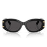 Dolce & Gabbana Sunglasses DG4502 501/87 Black/Dark Gray Women