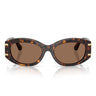 Dolce & Gabbana Sonnenbrille DG4502 502/73 Braun/Dunkelbraun Damen