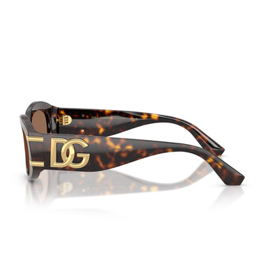 Dolce & Gabbana Occhiali da Sole DG4502 502/73 Marrone/Marrone Scuro Donna 3