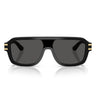 Dolce & Gabbana Occhiali da Sole DG4507 501 87 Nero Grigio Scuro Uomo