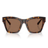 Dolce & Gabbana Sonnenbrille DG4512 502/73 Braun/Dunkelbraun Damen