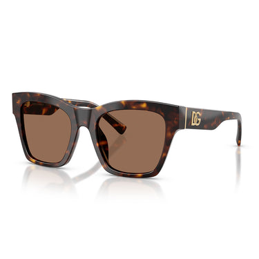 Dolce & Gabbana Occhiali da Sole DG4512 502/73 Marrone/Marrone Scuro Donna 2