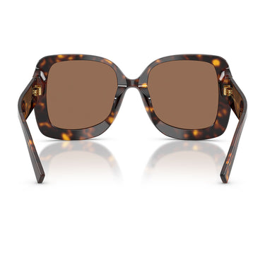 Dolce & Gabbana Occhiali da Sole DG4513 502 73 Marrone Marrone Scuro Donna 4
