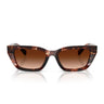 Dolce & Gabbana Occhiali da Sole DG4532 322274 Marrone Rosso Scuro Marrone Sfumato Donna 