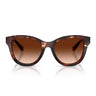Dolce & Gabbana Occhiali da Sole DG4533 322274 Marrone Rosso Scuro Marrone Sfumato Donna 
