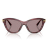 Dolce & Gabbana Occhiali da Sole DG4534 3474LA Striato Viola Oro Viola Donna  