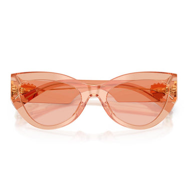 Dolce & Gabbana Occhiali da Sole DG4536 322684 x Devotion Nude Trasparente/Rosa Scuro Donna 4
