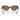 Dolce & Gabbana Occhiali da Sole DG4536 347073 x Devotion Leo Trasparente/Marrone Scuro Donna 4