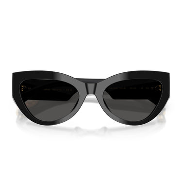 Dolce & Gabbana Occhiali da Sole DG4536 501 87 x Devotion Nero Grigio Scuro Donna 5