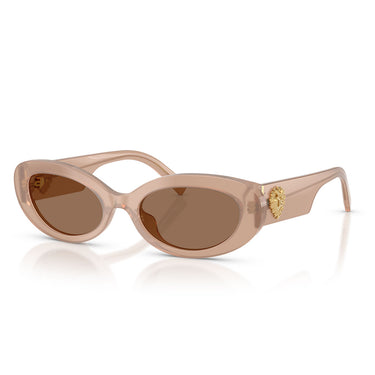 Dolce & Gabbana Gafas de Sol DG4537 304273 x Devotion Marrón opalino/Marrón oscuro Mujer
