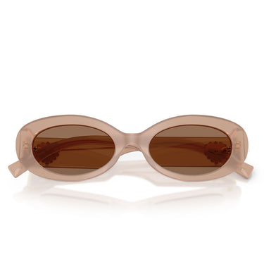 Dolce & Gabbana Gafas de Sol DG4537 304273 x Devotion Marrón opalino/Marrón oscuro Mujer