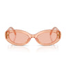 Dolce & Gabbana Occhiali da Sole DG4537 322684 x Devotion Nude Trasparente/Rosa Scuro Donna