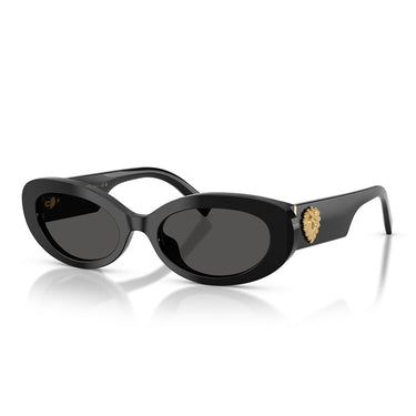 Dolce & Gabbana Occhiali da Sole DG4537 501 87 x Devotion Nero Grigio Scuro Donna 2