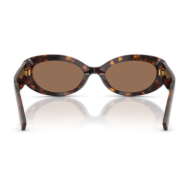 Dolce & Gabbana Occhiali da Sole DG4537 502 73 x Devotion Marrone Marrone Scuro Donna 4