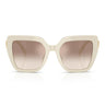 Dolce & Gabbana Occhiali da Sole DG4538 331294 x Devotion Crema/Trasparente Marrone Sfumato Donna
