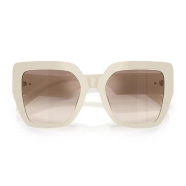 Dolce & Gabbana Occhiali da Sole DG4538 331294 x Devotion Crema/Trasparente Marrone Sfumato Donna 4