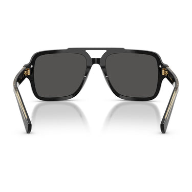 Dolce & Gabbana Occhiali da Sole DG4544 501/87 Nero/Grigio Scuro Uomo 3