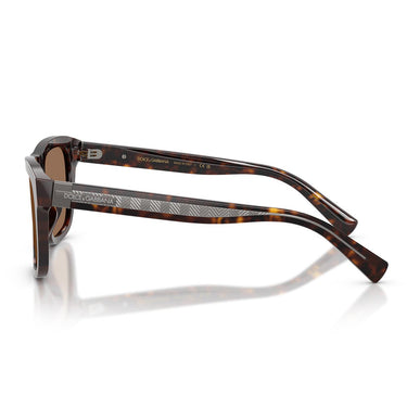 Dolce & Gabbana Occhiali da Sole DG4545 502/73 Marrone/Marrone Scuro Uomo 2