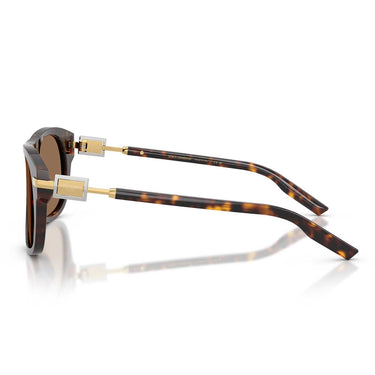 Dolce & Gabbana Occhiali da Sole DG4546 502/73 Marrone/Marrone Scuro Uomo 2