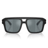 Dolce & Gabbana Occhiali da Sole DG4562 25256G Nero Opaco/Grigio Specchiato Uomo