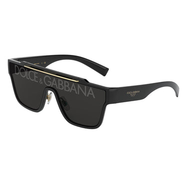 Dolce & Gabbana Occhiali da Sole DG6125 501/M Nero/Grigio Uomo 2