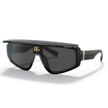 Dolce & Gabbana Occhiali da Sole DG6177 501/87 Nero/Grigio Scuro Unisex 2
