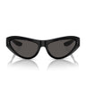 Dolce & Gabbana Sunglasses DG6190 501/87 Black/Dark Gray Unisex