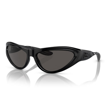 Dolce & Gabbana Occhiali da Sole DG6190 501/87 Nero/Grigio Scuro Unisex 2