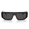 Dolce & Gabbana Lunettes de Soleil DG6203 501/87 Noir/Gris Foncé Unisexe