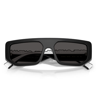 Dolce & Gabbana Occhiali da Sole DG6203 501/87 Nero/Grigio Scuro Unisex 5
