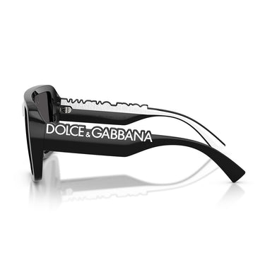 Dolce & Gabbana Occhiali da Sole DG6204 L50187 Nero Grigio Scuro Unisex 3