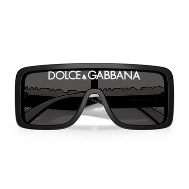 Dolce & Gabbana Occhiali da Sole DG6204 L50187 Nero Grigio Scuro Unisex 5