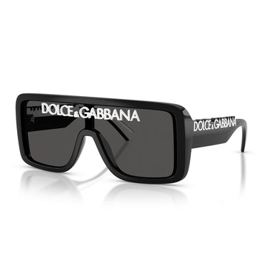 Dolce & Gabbana Occhiali da Sole DG6204 L50187 Nero Grigio Scuro Unisex 2