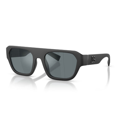 Dolce & Gabbana Occhiali da Sole DG6206 25256G Nero Opaco/Grigio Nero Specchiato Uomo 1