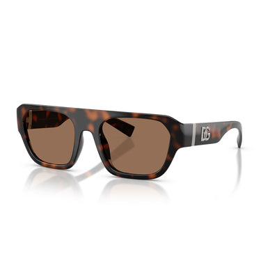 Dolce & Gabbana Occhiali da Sole DG6206 502 73 Marrone Marrone Scuro Uomo 2