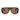 Dolce & Gabbana Occhiali da Sole DG6208 502/73 Marrone/Marrone Scuro Uomo