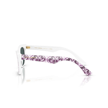 Dolce & Gabbana Gafas de Sol DX4427 34595R Viola Maiolica/Grigio Scuro Specchiato Rosa Bambini 3
