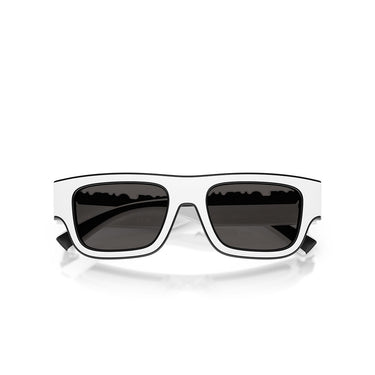 Dolce & Gabbana Gafas de Sol DX6011 346587 Blanco Negro/Gris Oscuro Niños 5