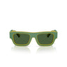 Dolce & Gabbana Okulary Przeciwsłoneczne DX6011 346771 Zielony/Ciemnozielony Dziecięce