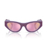 Dolce & Gabbana Sunglasses DX6012 33601T Purple Lilac/Pink Mirrored Rubber Children