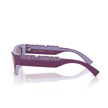 Dolce & Gabbana Gafas de Sol DX6012 33601T Goma Violeta Lila/Rosa Espejado Niños 3