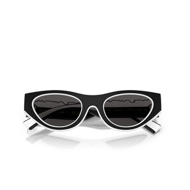 Dolce & Gabbana Gafas de Sol DX6012 345787 Negro Blanco/Gris Oscuro Niños 5