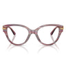 Dolce & Gabbana Occhiali da Vista DG3438 3474 Striato Viola/Trasparente Donna