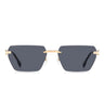 Dsquared2 Sonnenbrille D2 0102-S 807 2K Gold-Schwarz Unisex