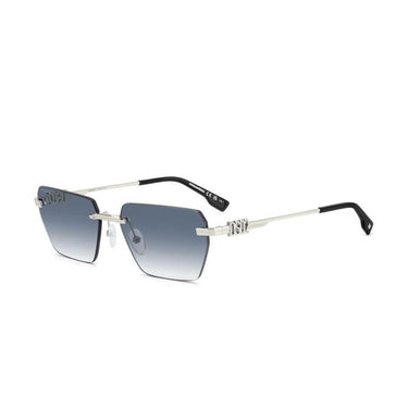 Dsquared2 Occhiali da Sole D2 0102/S 01005 Argento/Blu Sfumato Unisex 2